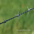 alambre de barbas de afeitar galvanizado en caliente